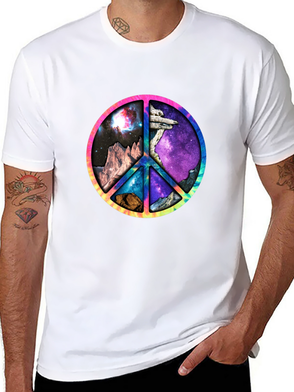 Peace Sign Nature T-Shirt