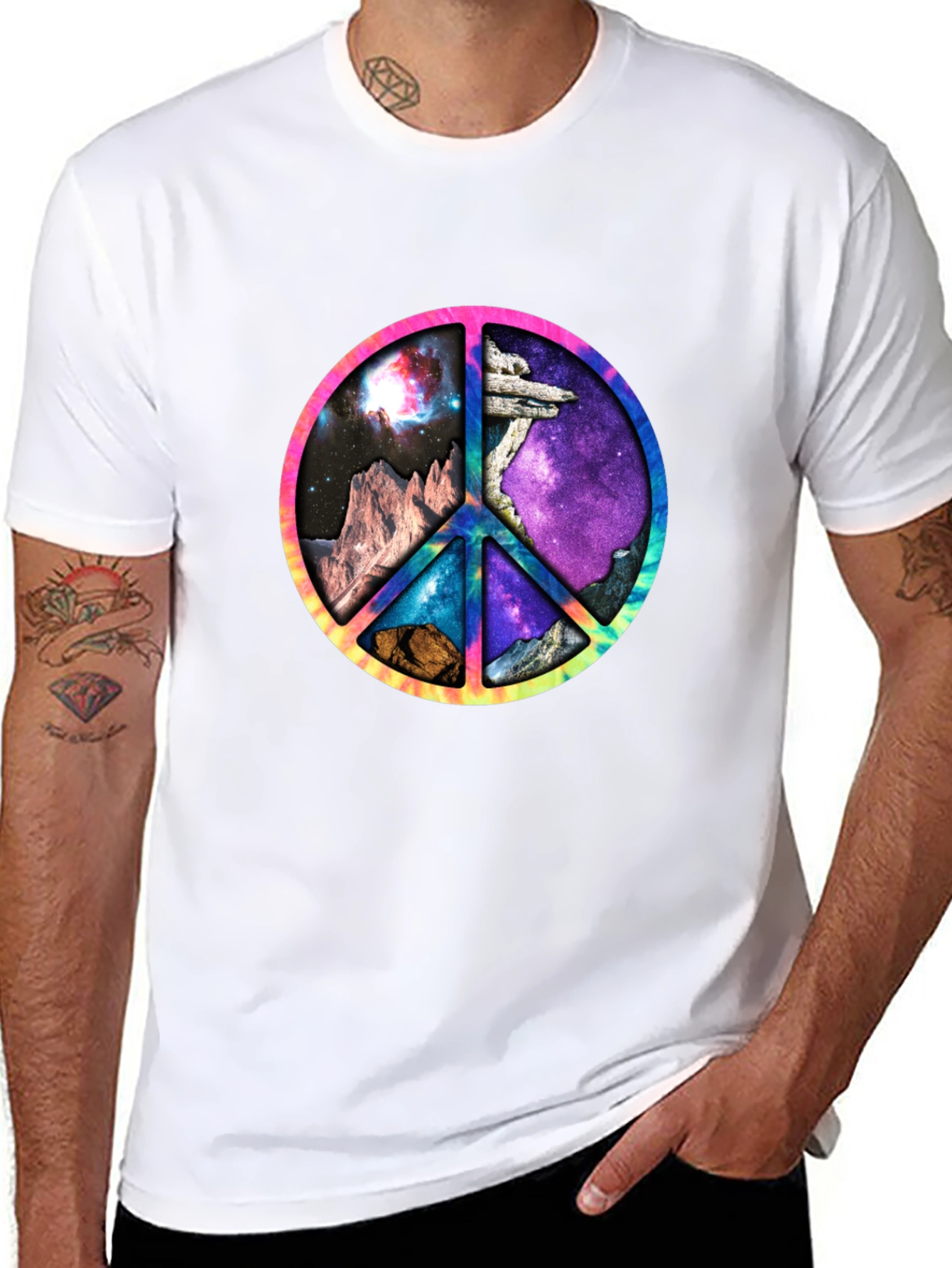 Peace Sign Nature T-Shirt