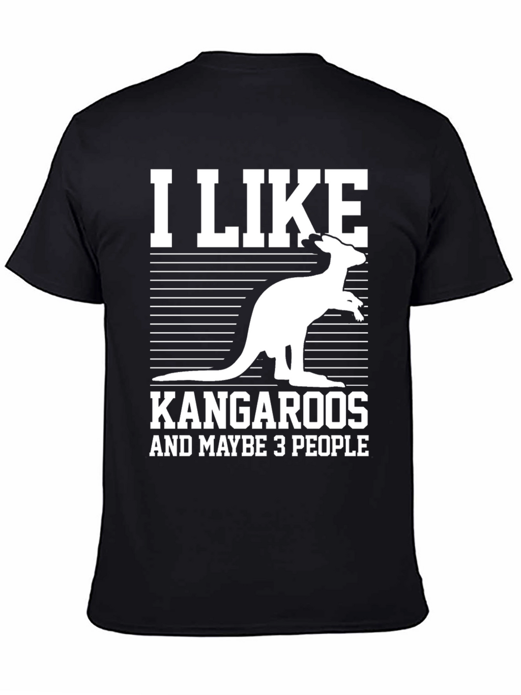 I Like Kangaroos and Maybe 3 People T-Shirt