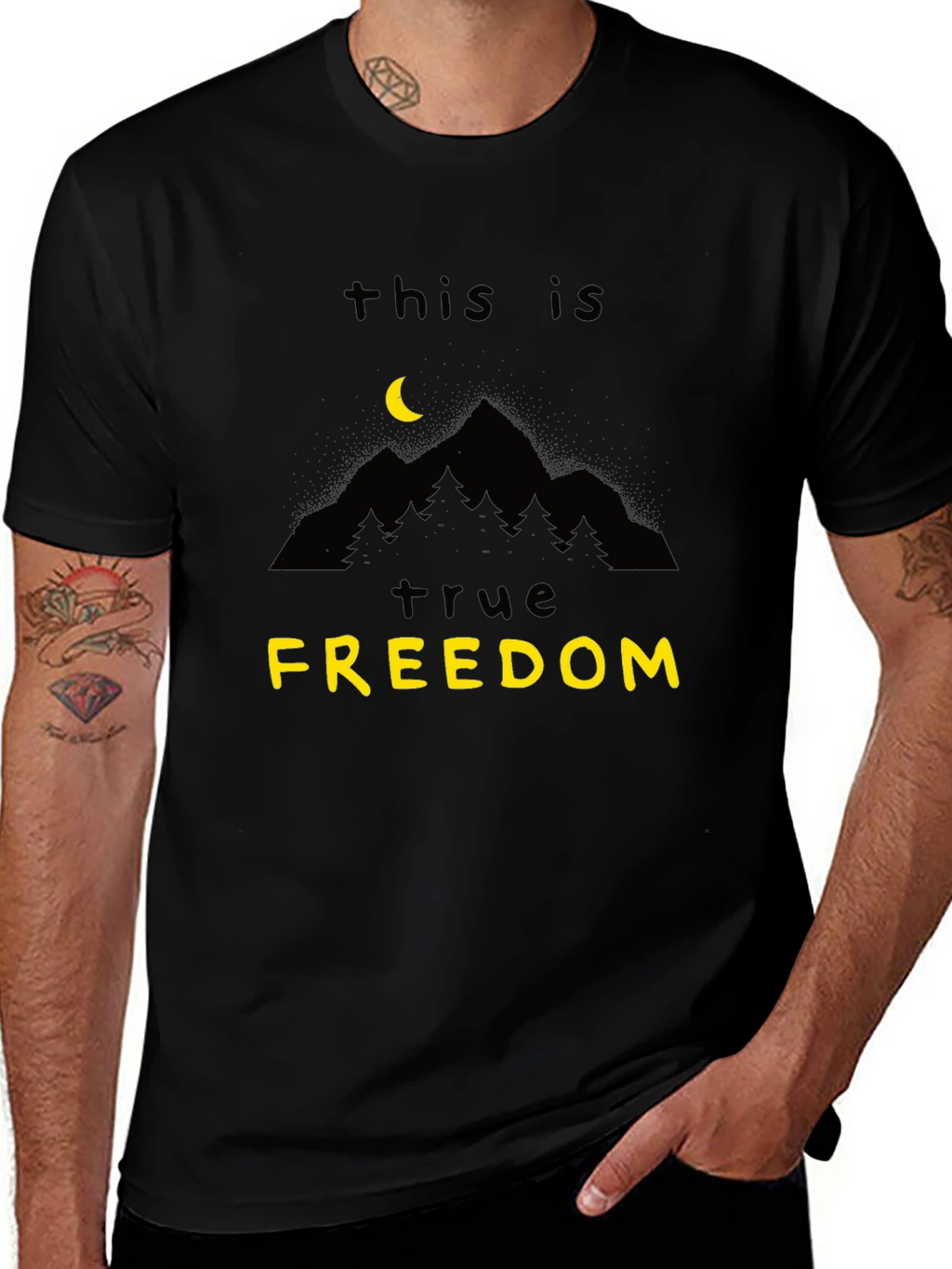 True Freedom Graphic T-Shirt - Adventure Awaits