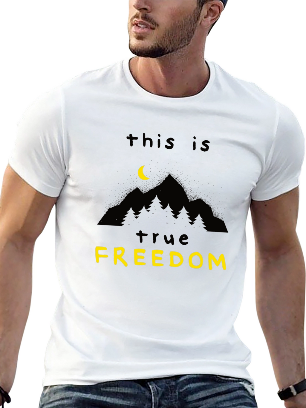 True Freedom Graphic T-Shirt - Adventure Awaits