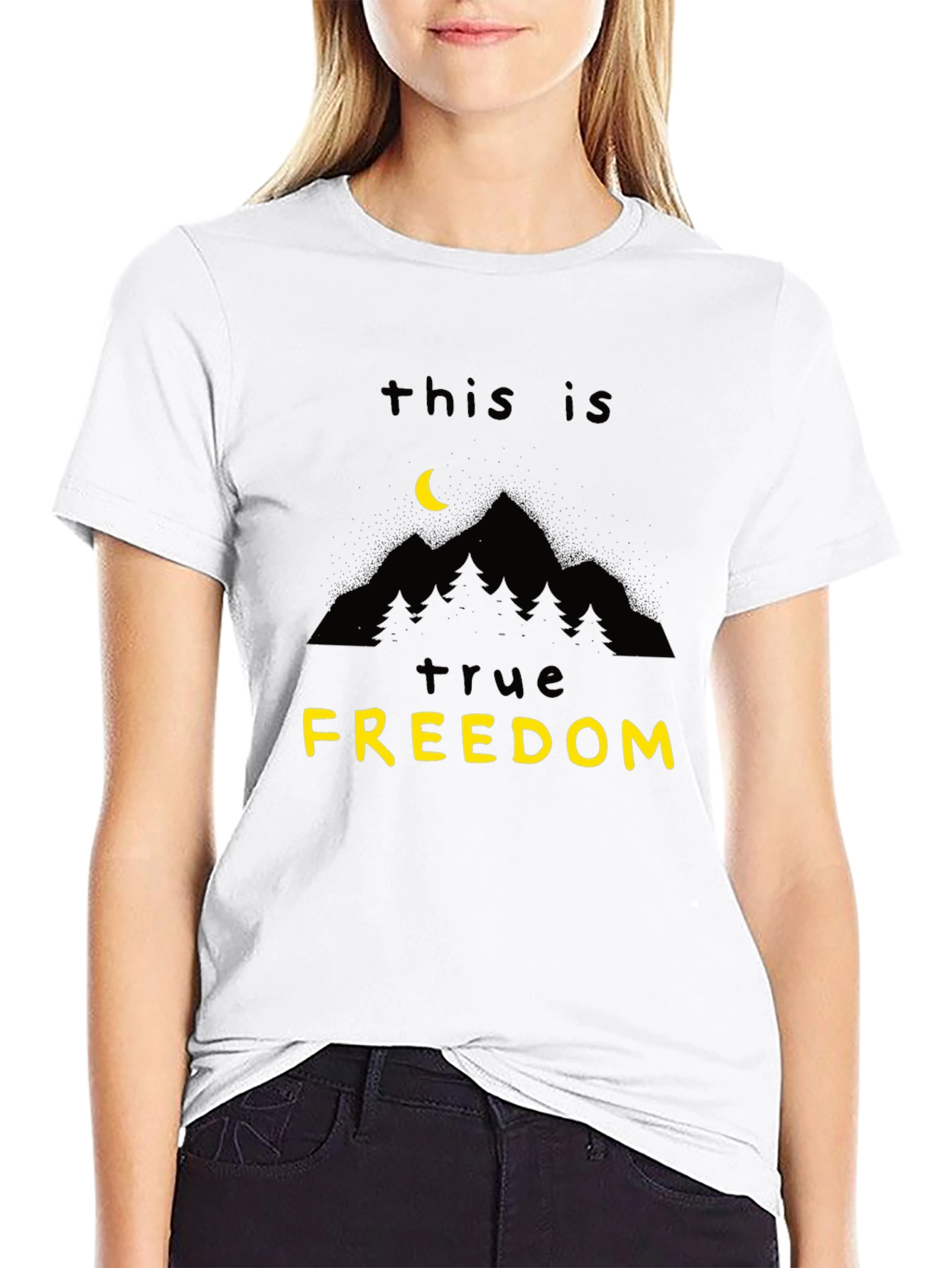True Freedom Graphic T-Shirt - Adventure Awaits