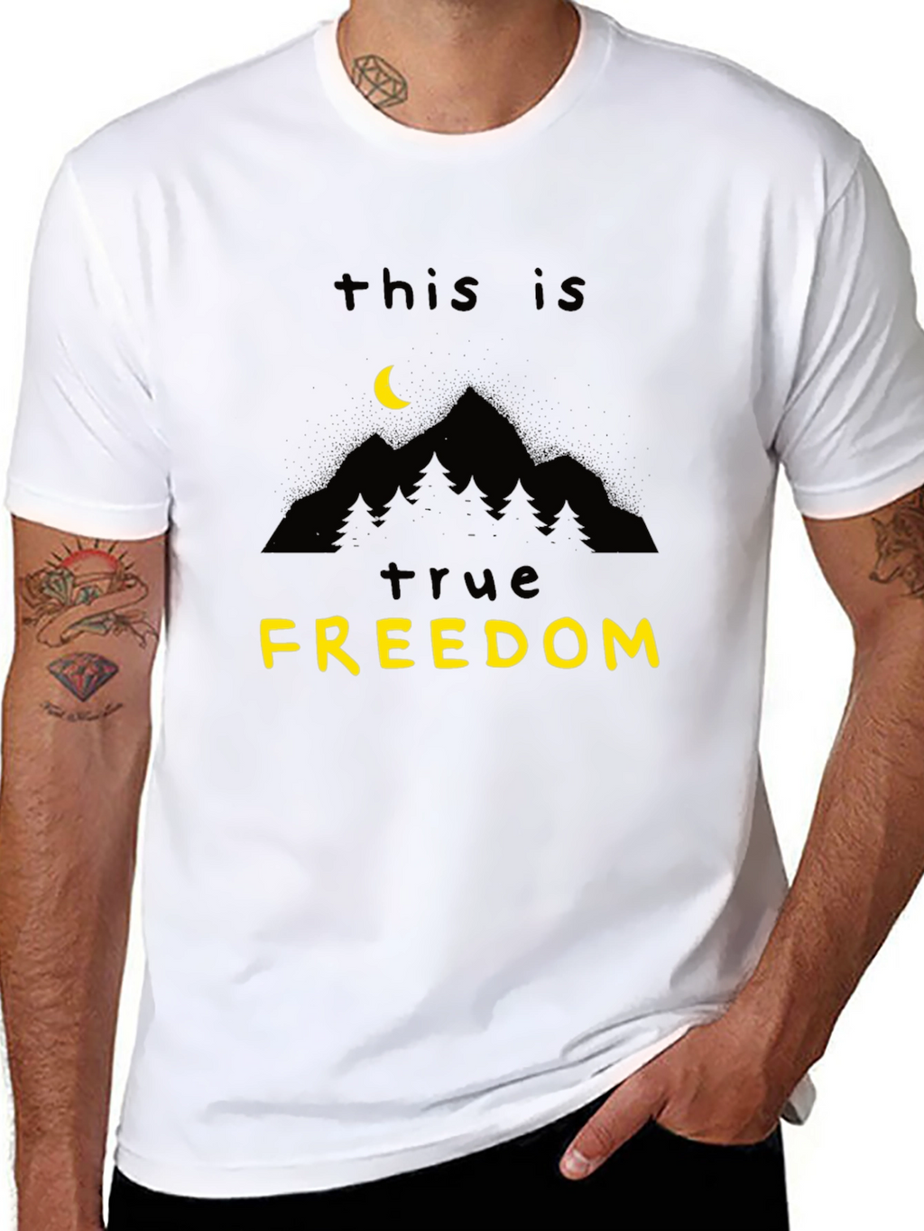 True Freedom Graphic T-Shirt - Adventure Awaits