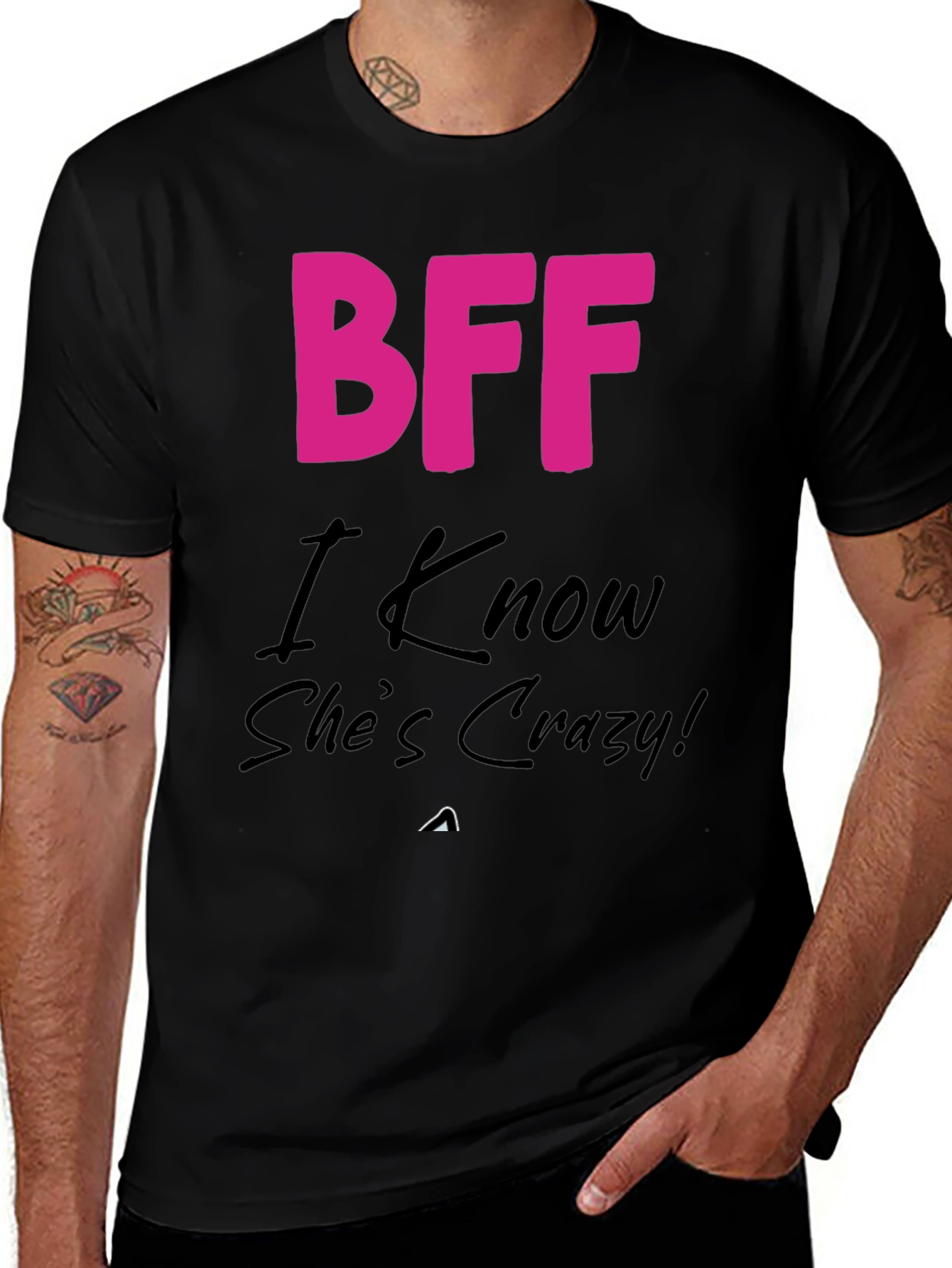 BFF Crazy Friend T-Shirt
