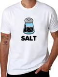 Funny Salt Shaker Cartoon Graphic Tee