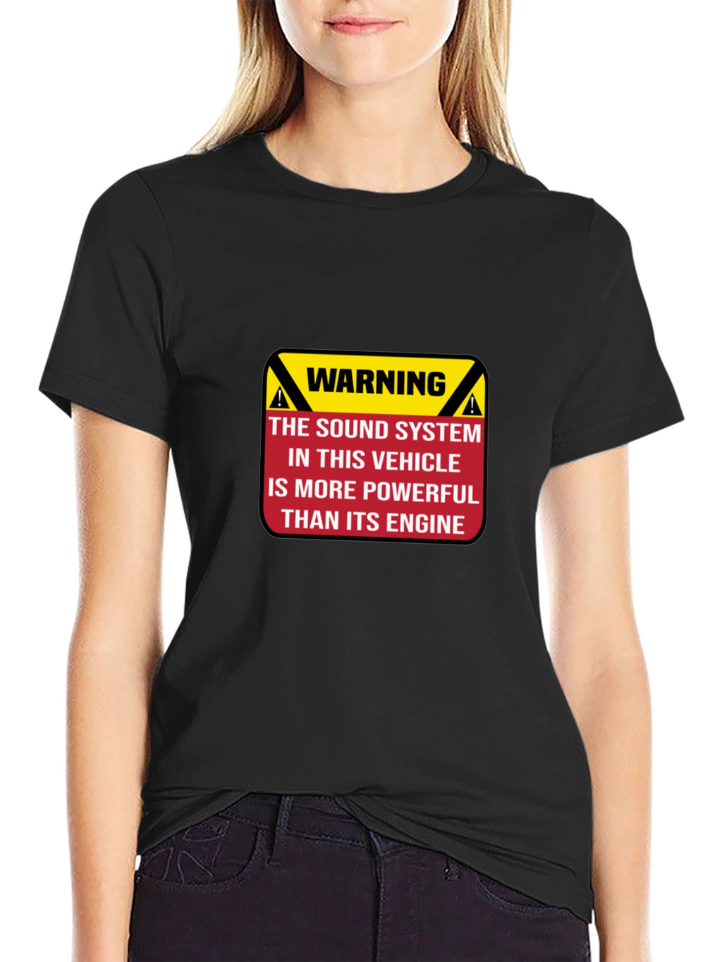 Warning Powerful Sound System T-Shirt