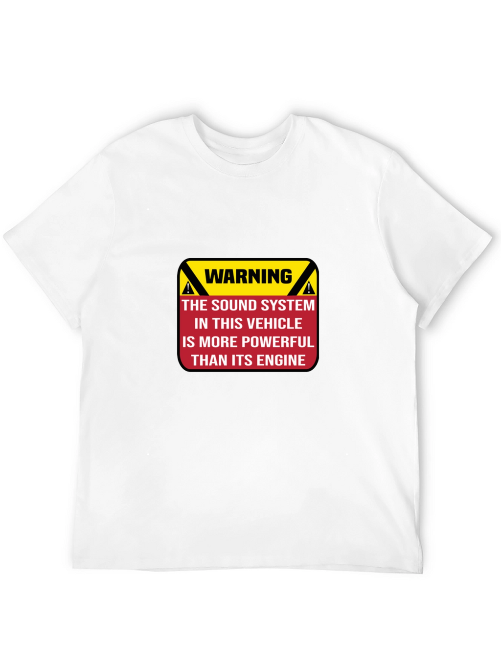 Warning Powerful Sound System T-Shirt