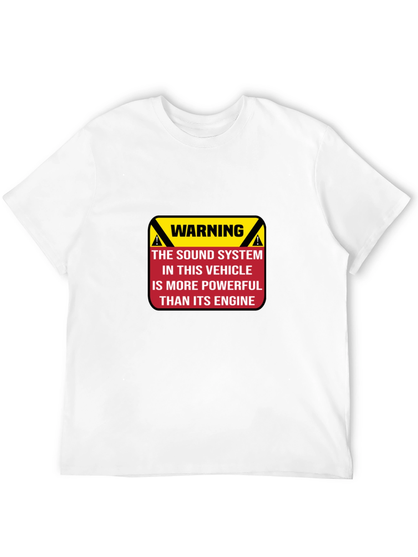 Warning Powerful Sound System T-Shirt