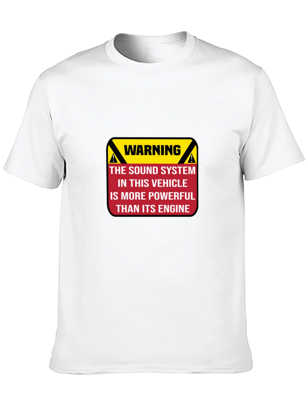 Warning Powerful Sound System T-Shirt