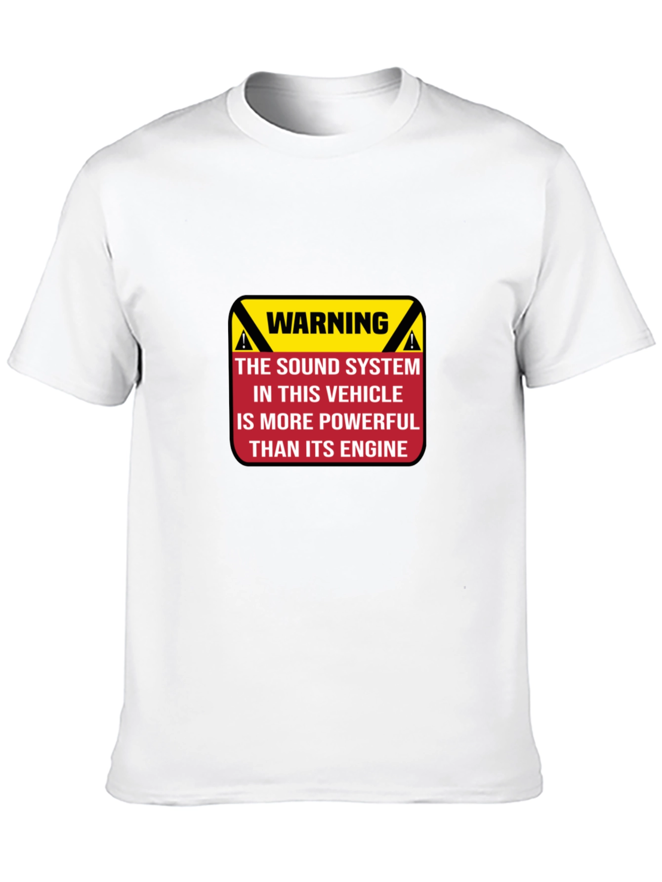 Warning Powerful Sound System T-Shirt