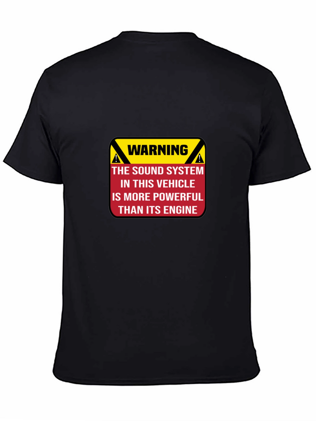 Warning Powerful Sound System T-Shirt