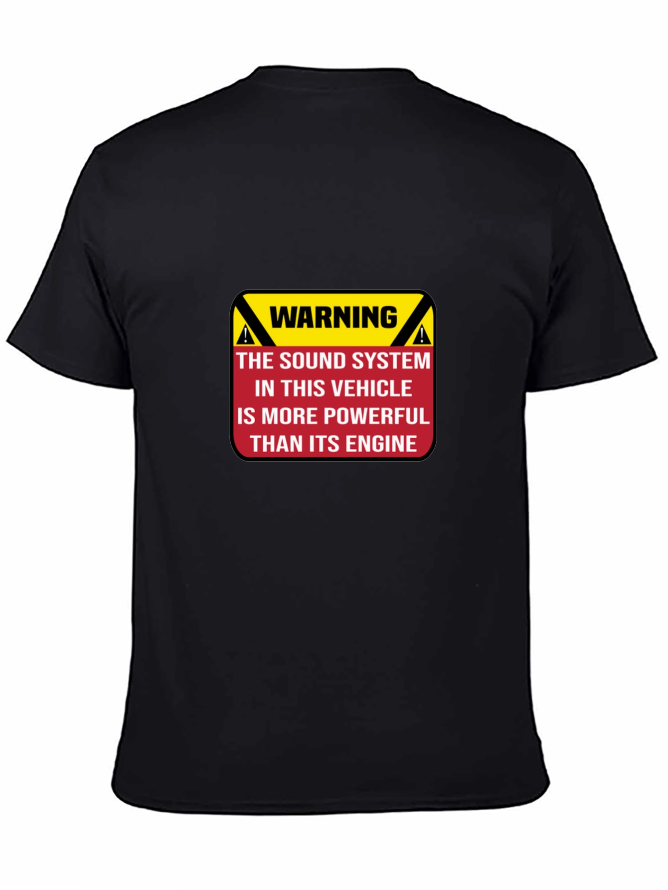 Warning Powerful Sound System T-Shirt