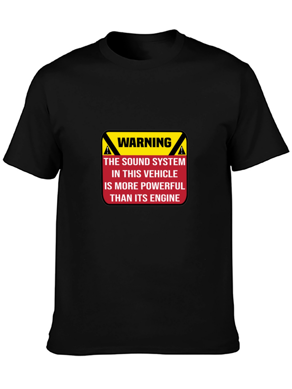 Warning Powerful Sound System T-Shirt