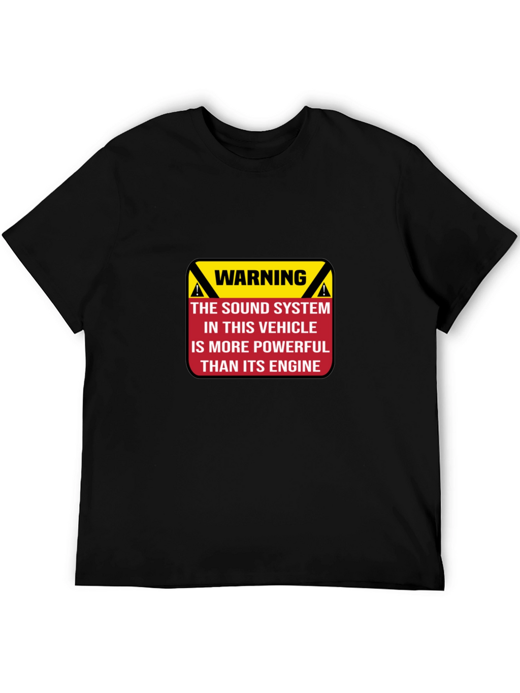 Warning Powerful Sound System T-Shirt