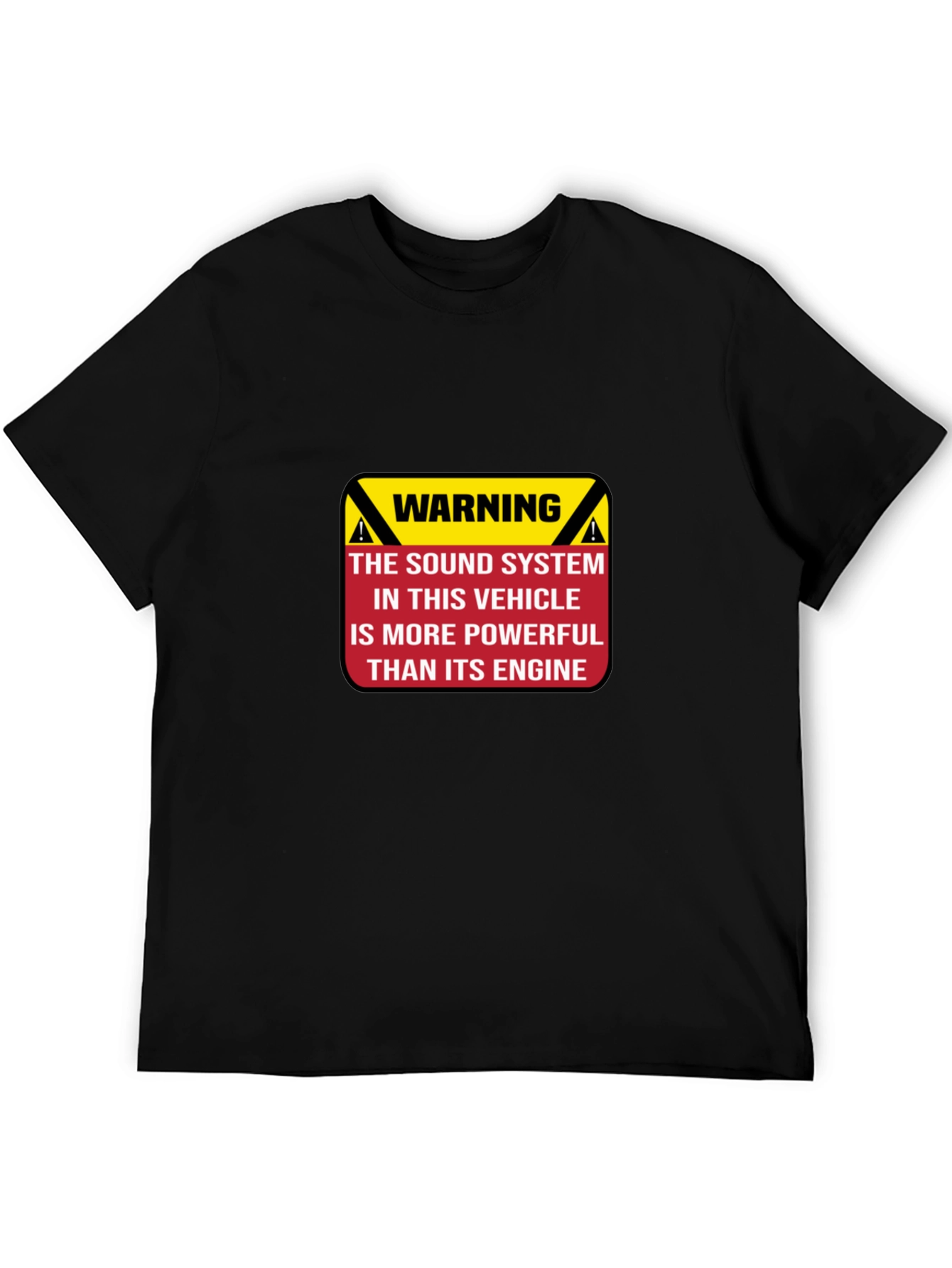 Warning Powerful Sound System T-Shirt