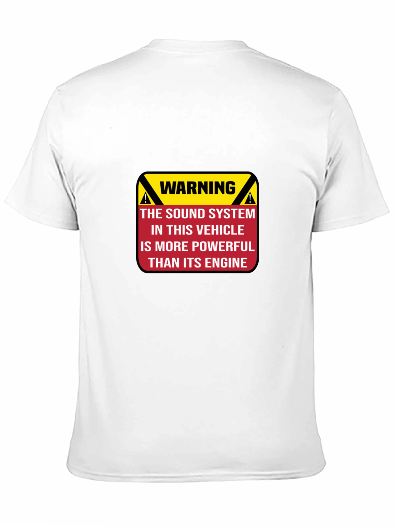 Warning Powerful Sound System T-Shirt