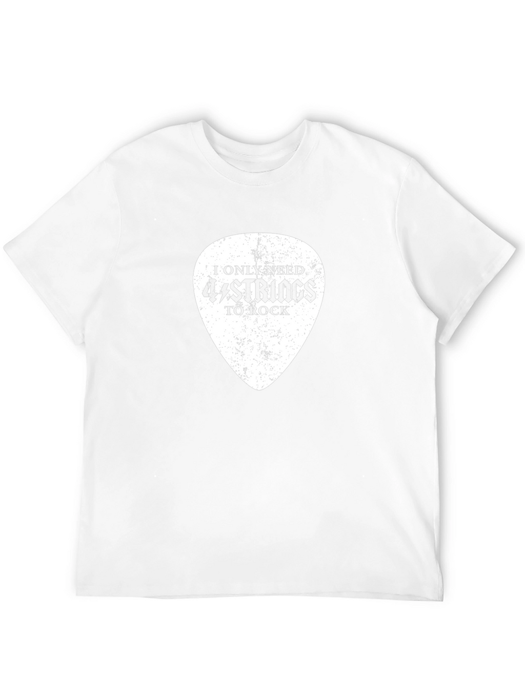 4 String Bass Guitar T-Shirt - Music Lover Tee