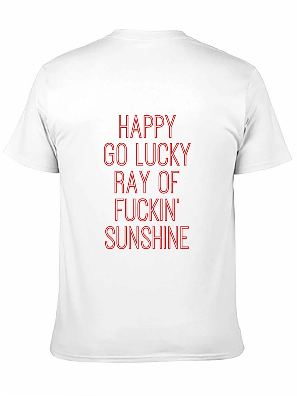 Happy Go Lucky Ray of Sunshine Graphic Tee