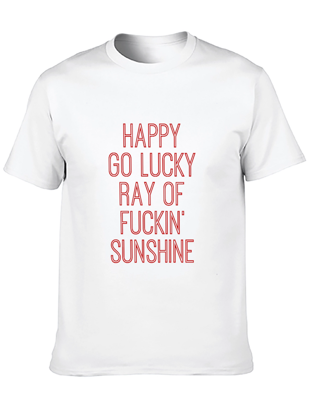 Happy Go Lucky Ray of Sunshine Graphic Tee