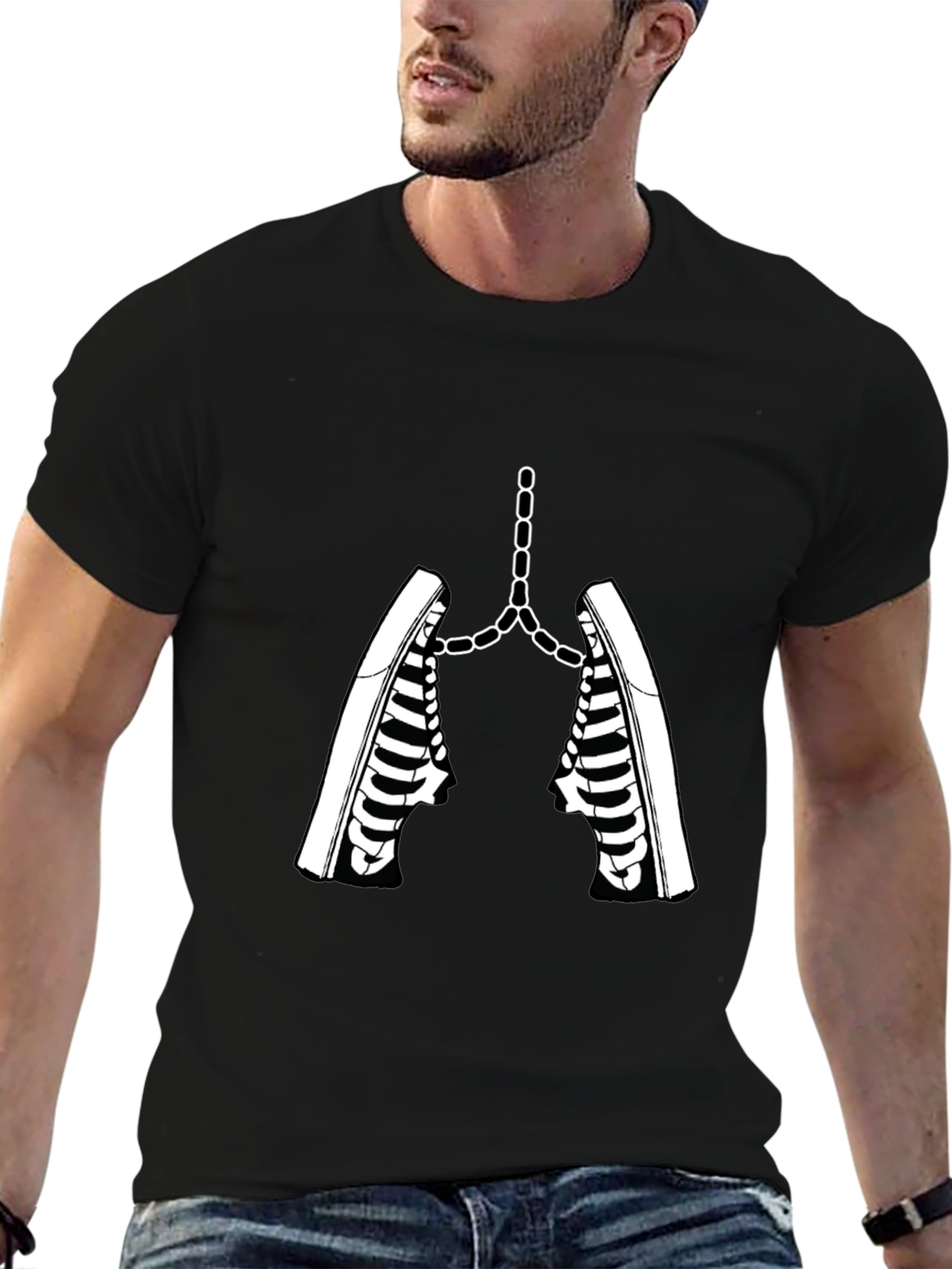 Lung Sneaker Chain T-Shirt