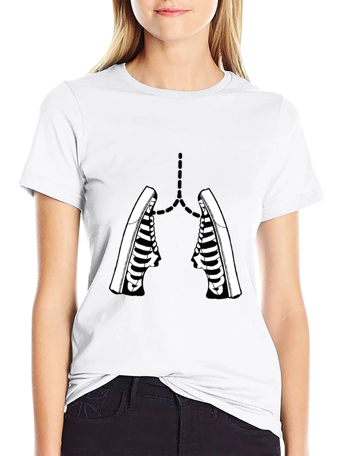 Lung Sneaker Chain T-Shirt