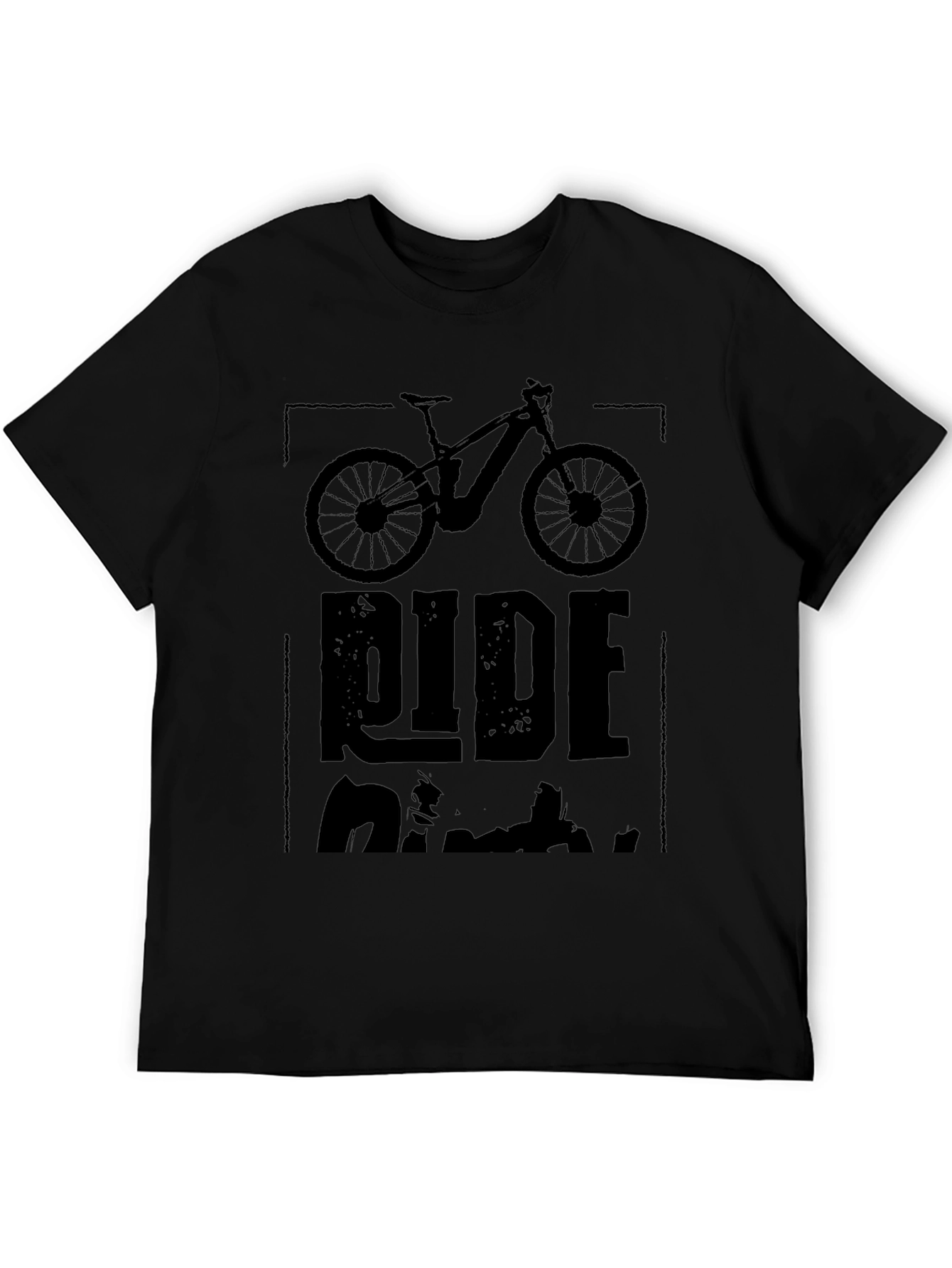 Ride Electric Mountain Bike Graphic Tee - Black