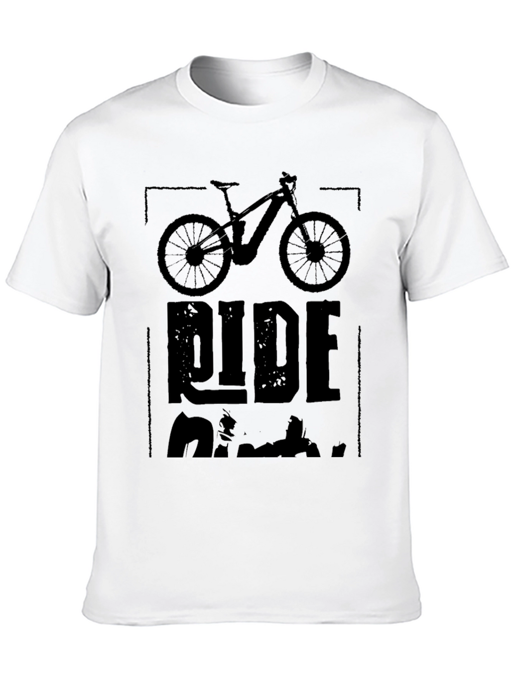 Ride Electric Mountain Bike Graphic Tee - Black