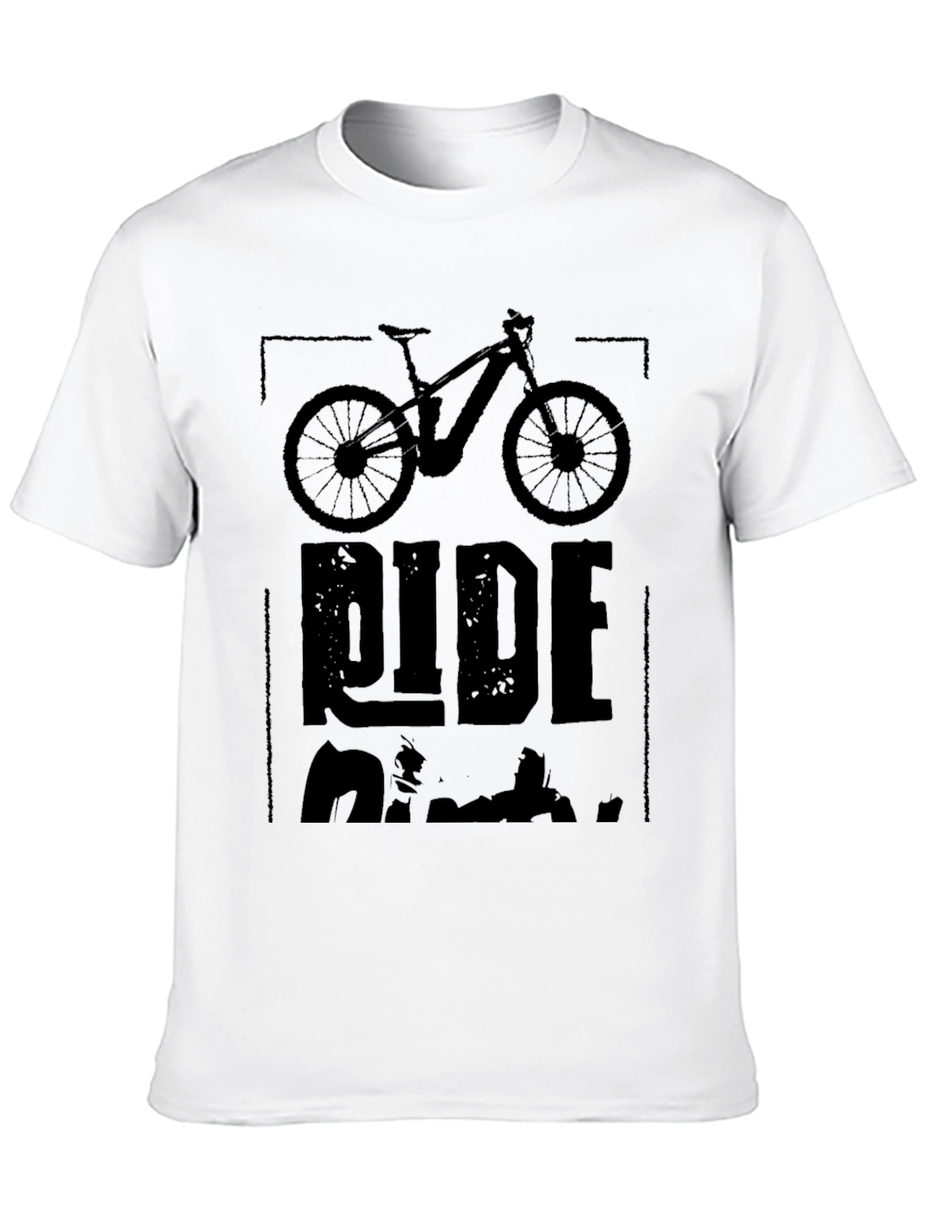 Ride Electric Mountain Bike Graphic Tee - Black
