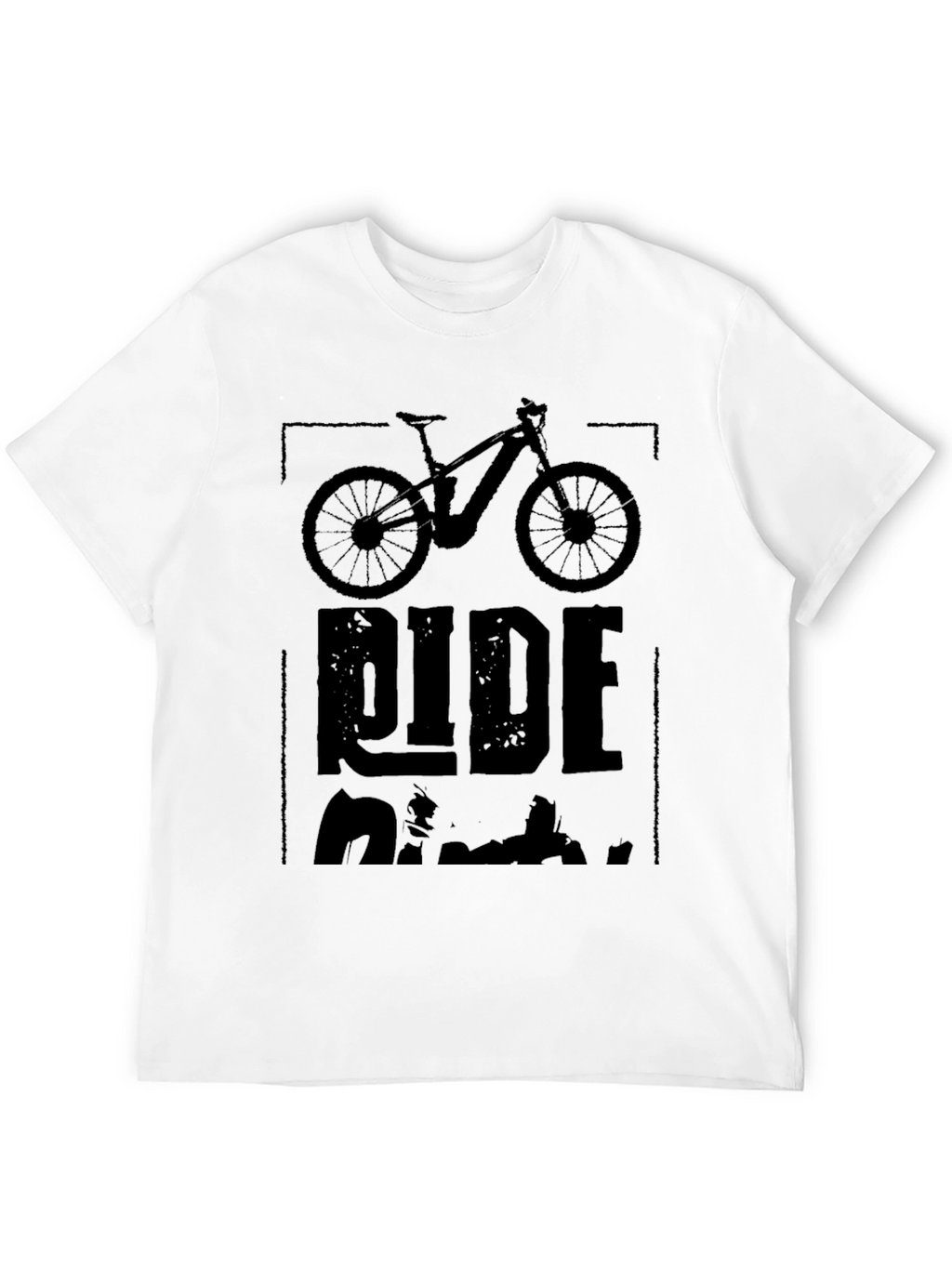 Ride Electric Mountain Bike Graphic Tee - Black