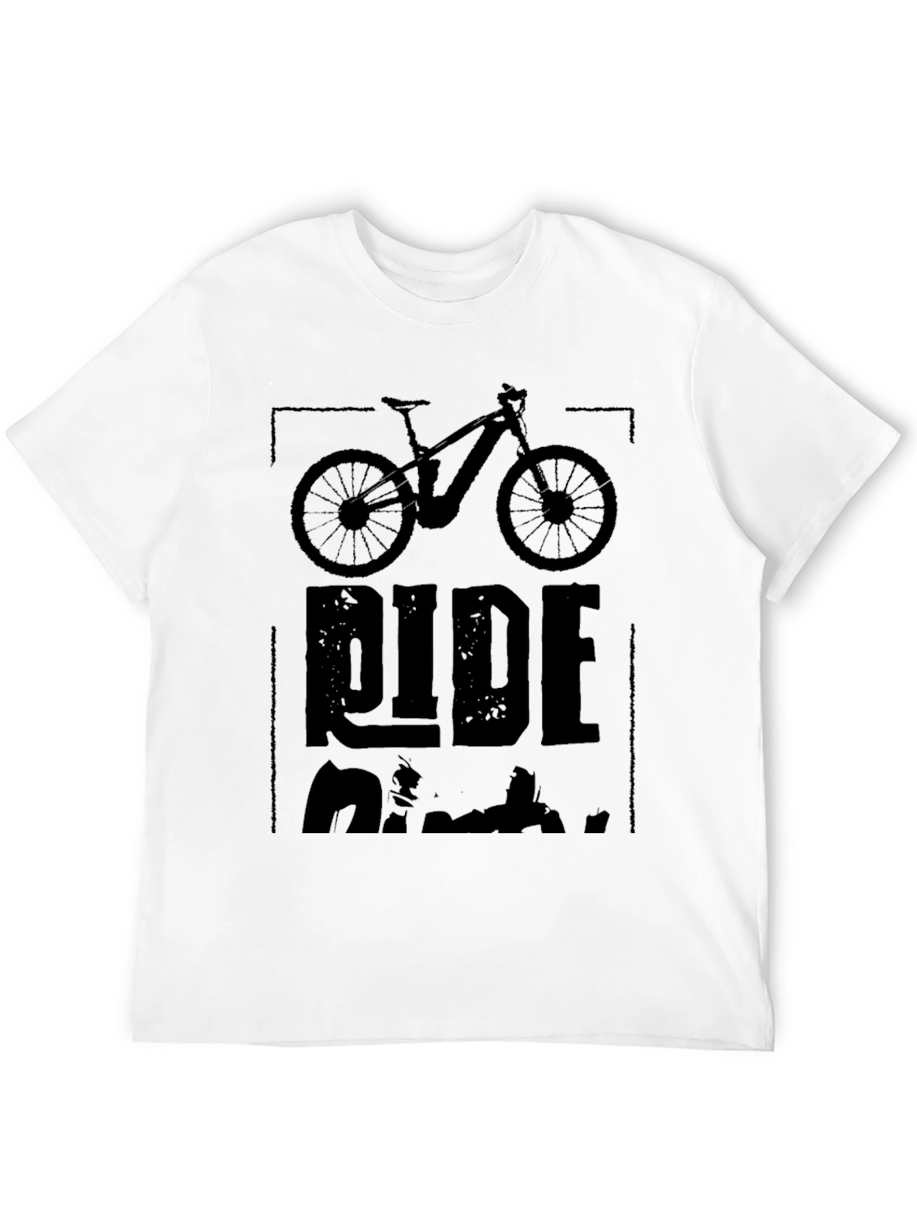 Ride Electric Mountain Bike Graphic Tee - Black