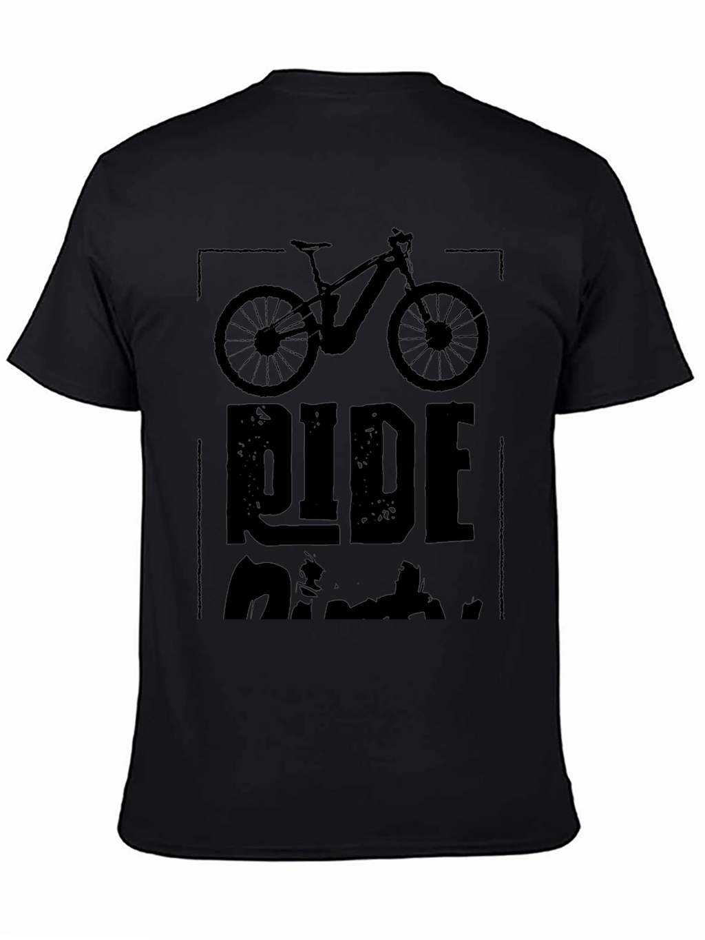 Ride Electric Mountain Bike Graphic Tee - Black