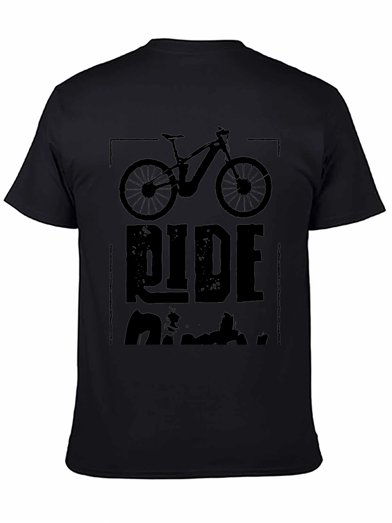 Ride Electric Mountain Bike Graphic Tee - Black