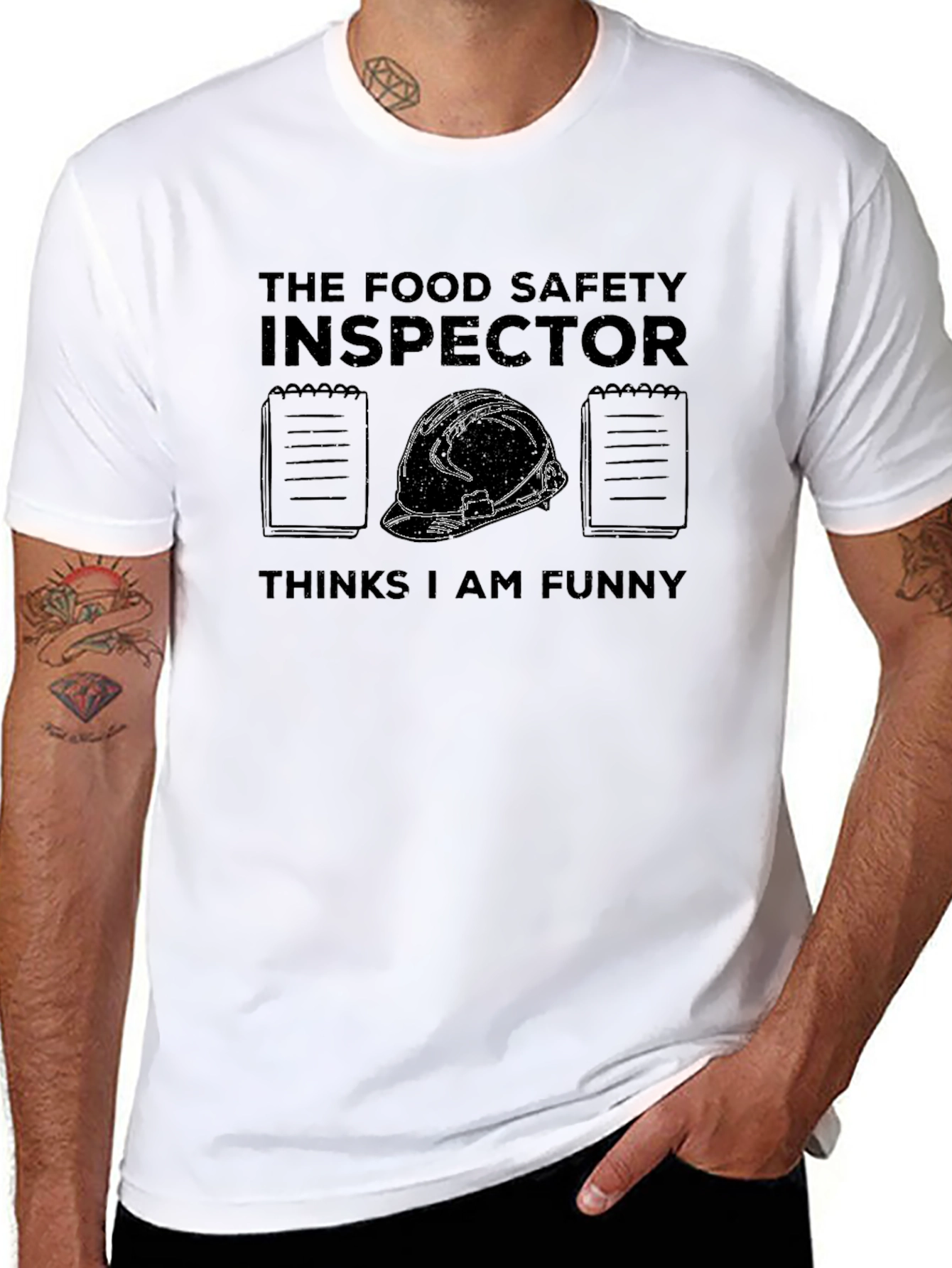 Funny Food Safety Inspector T-Shirt