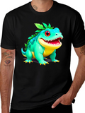Cartoon Lizard Graphic Tee