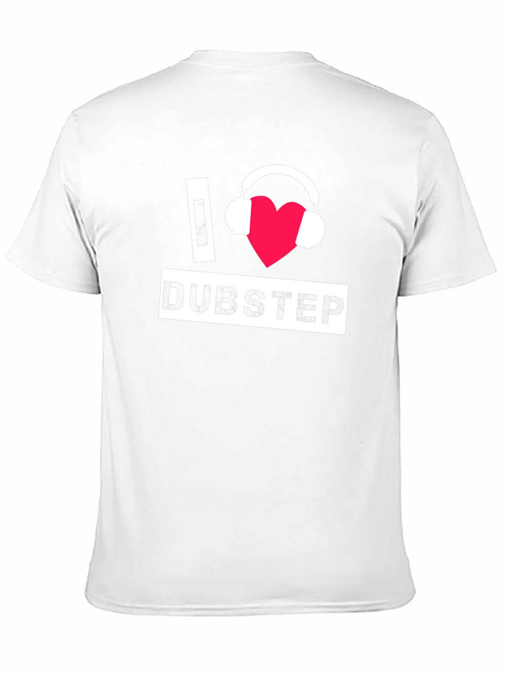 I Love Dubstep Black T-Shirt Music Fan Apparel