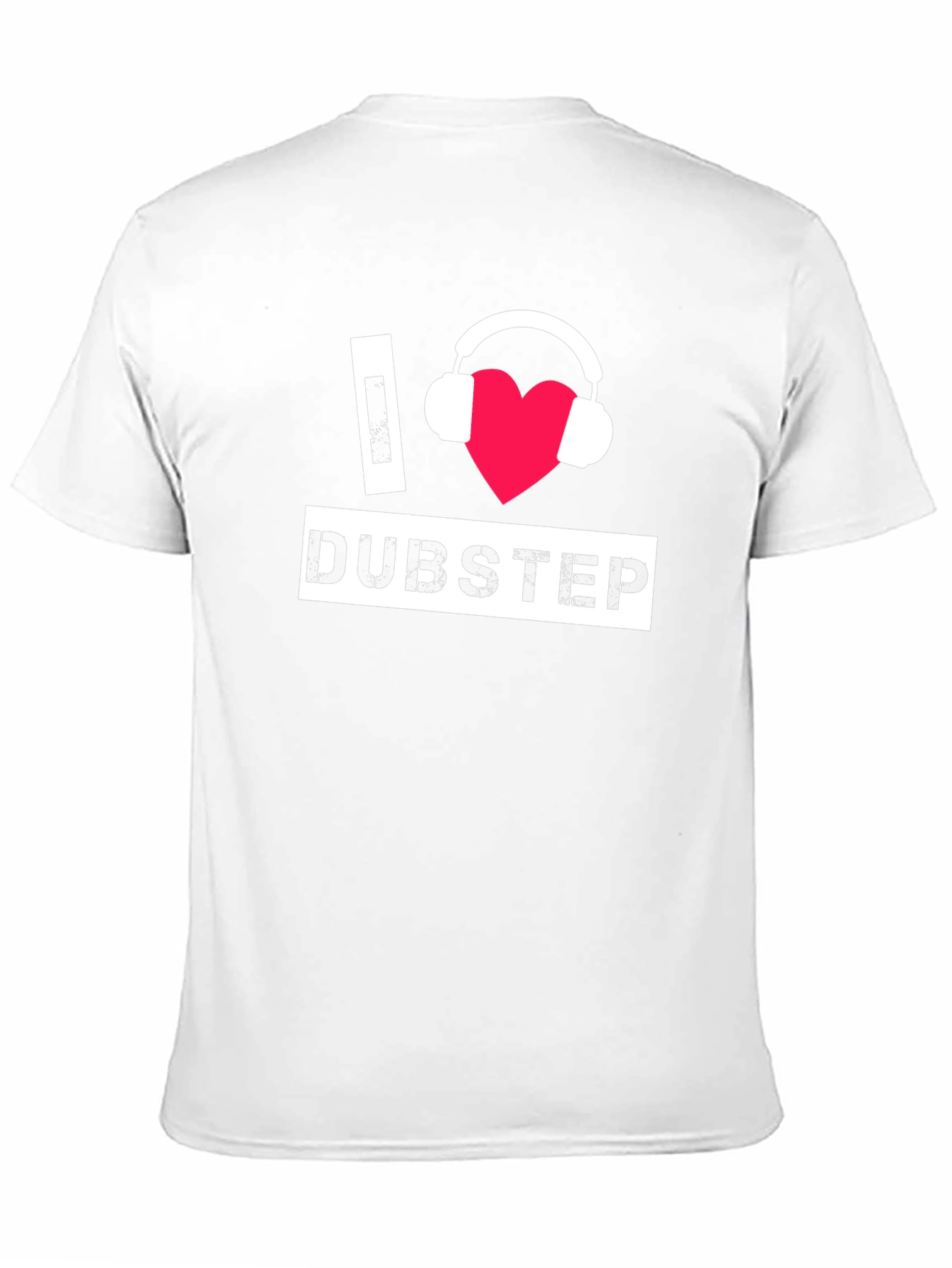 I Love Dubstep Black T-Shirt Music Fan Apparel