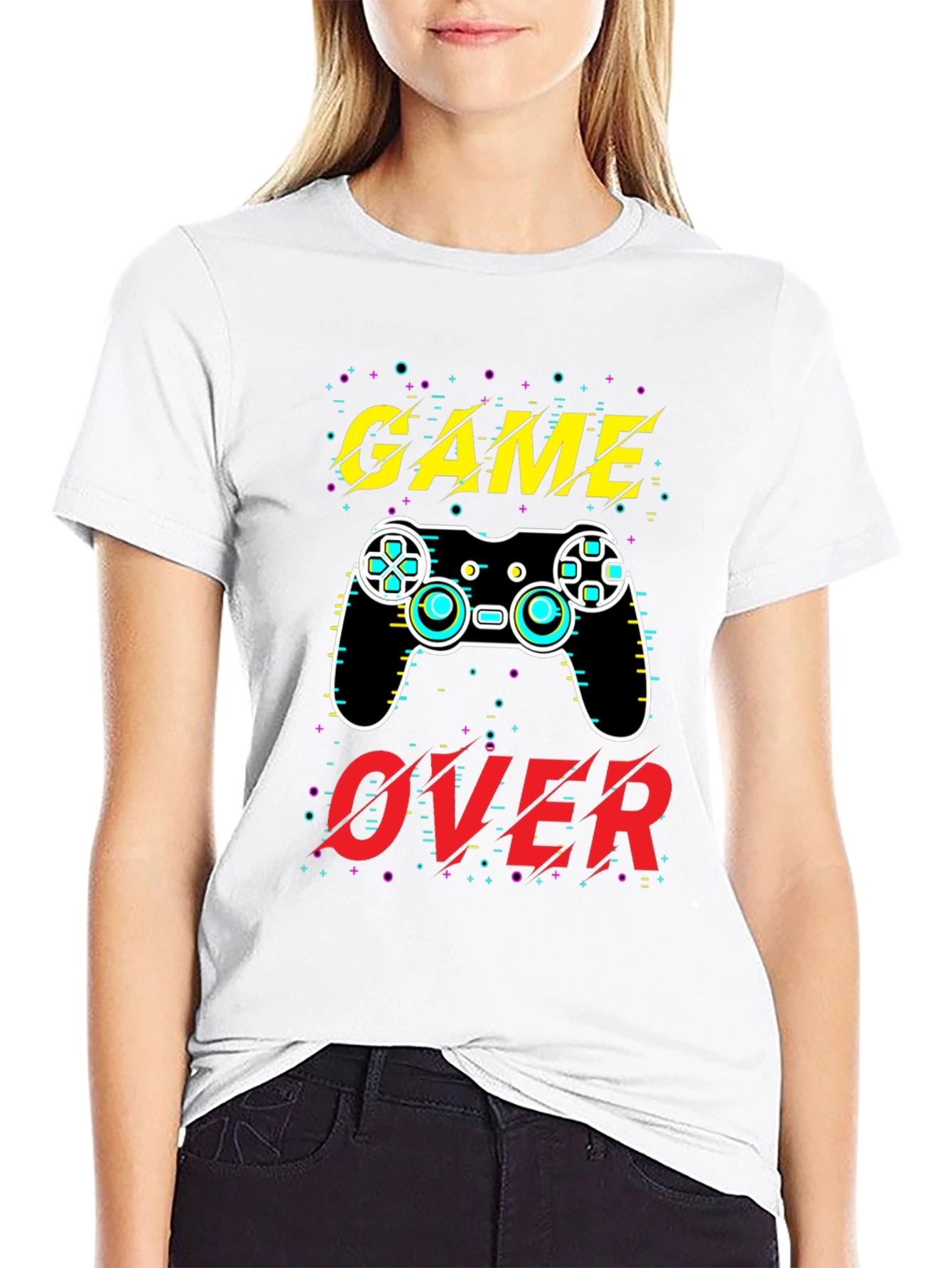 Game Over T-Shirt - Gamer Style Tee