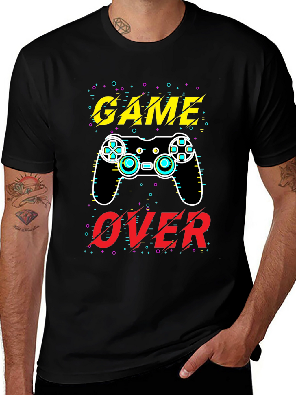 Game Over T-Shirt - Gamer Style Tee