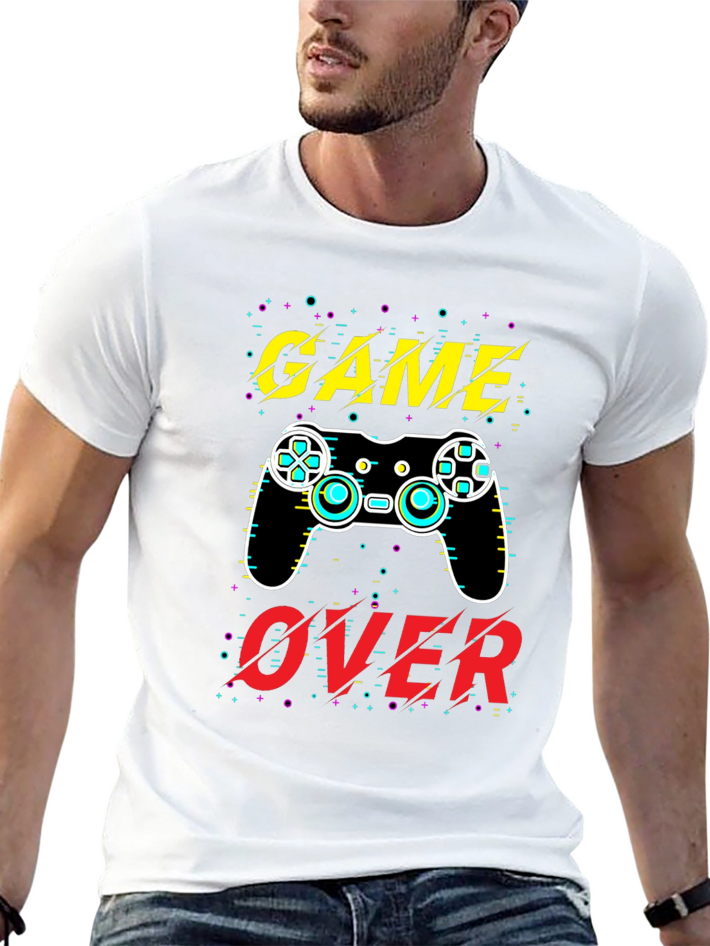 Game Over T-Shirt - Gamer Style Tee