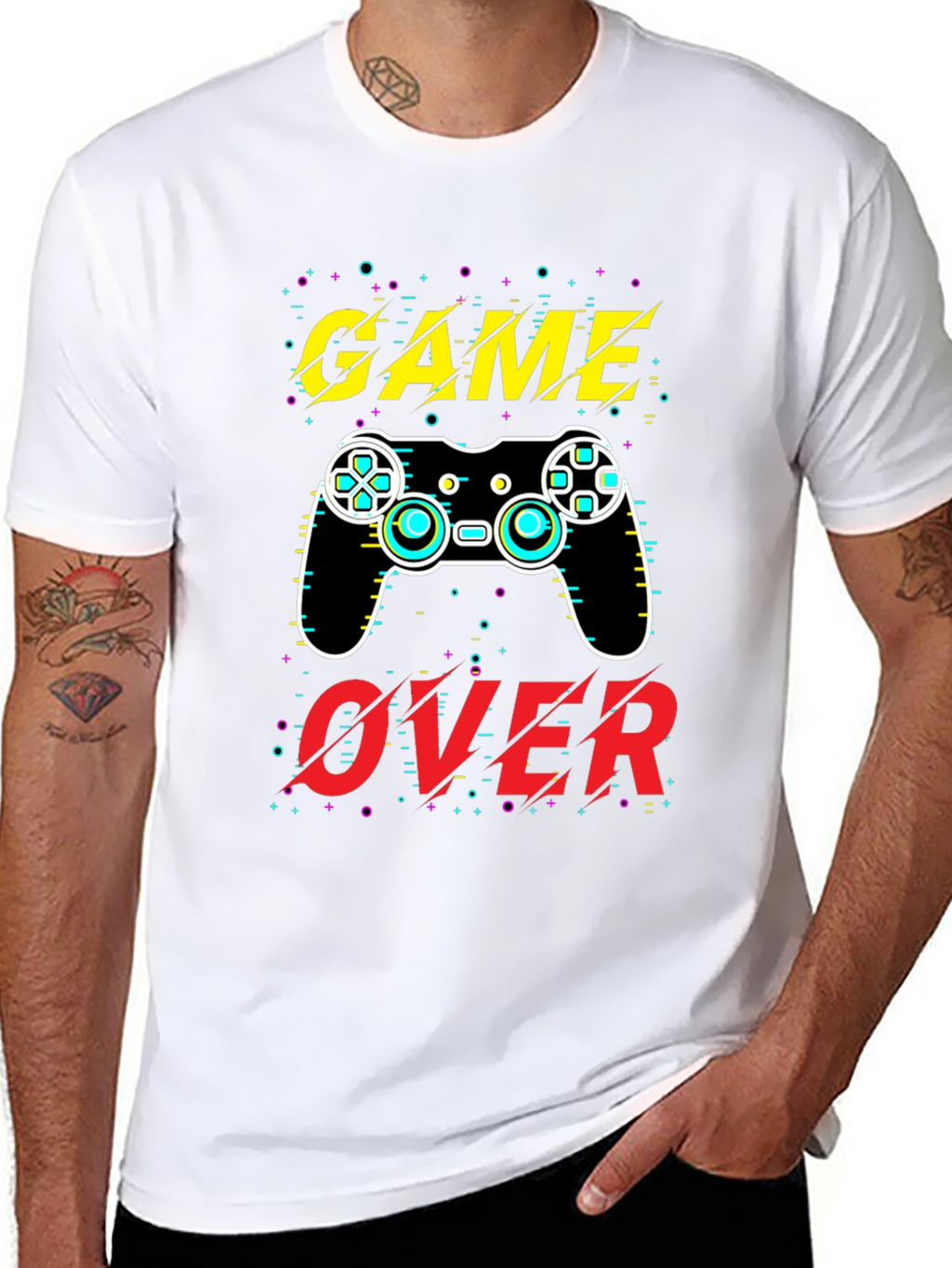 Game Over T-Shirt - Gamer Style Tee