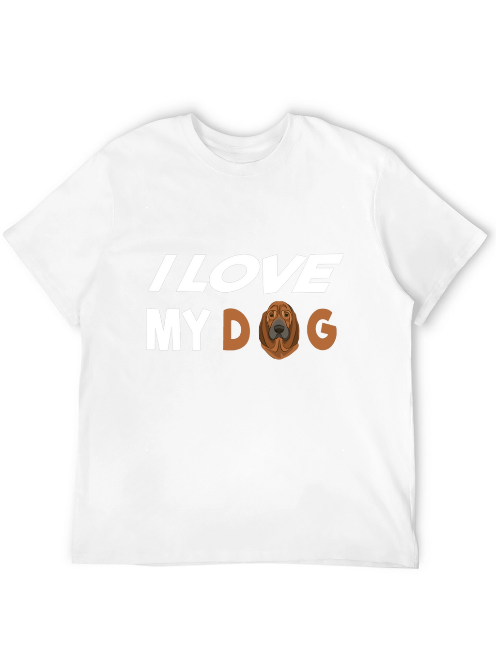 I Love My Dog T-Shirt Dog Breed Tee