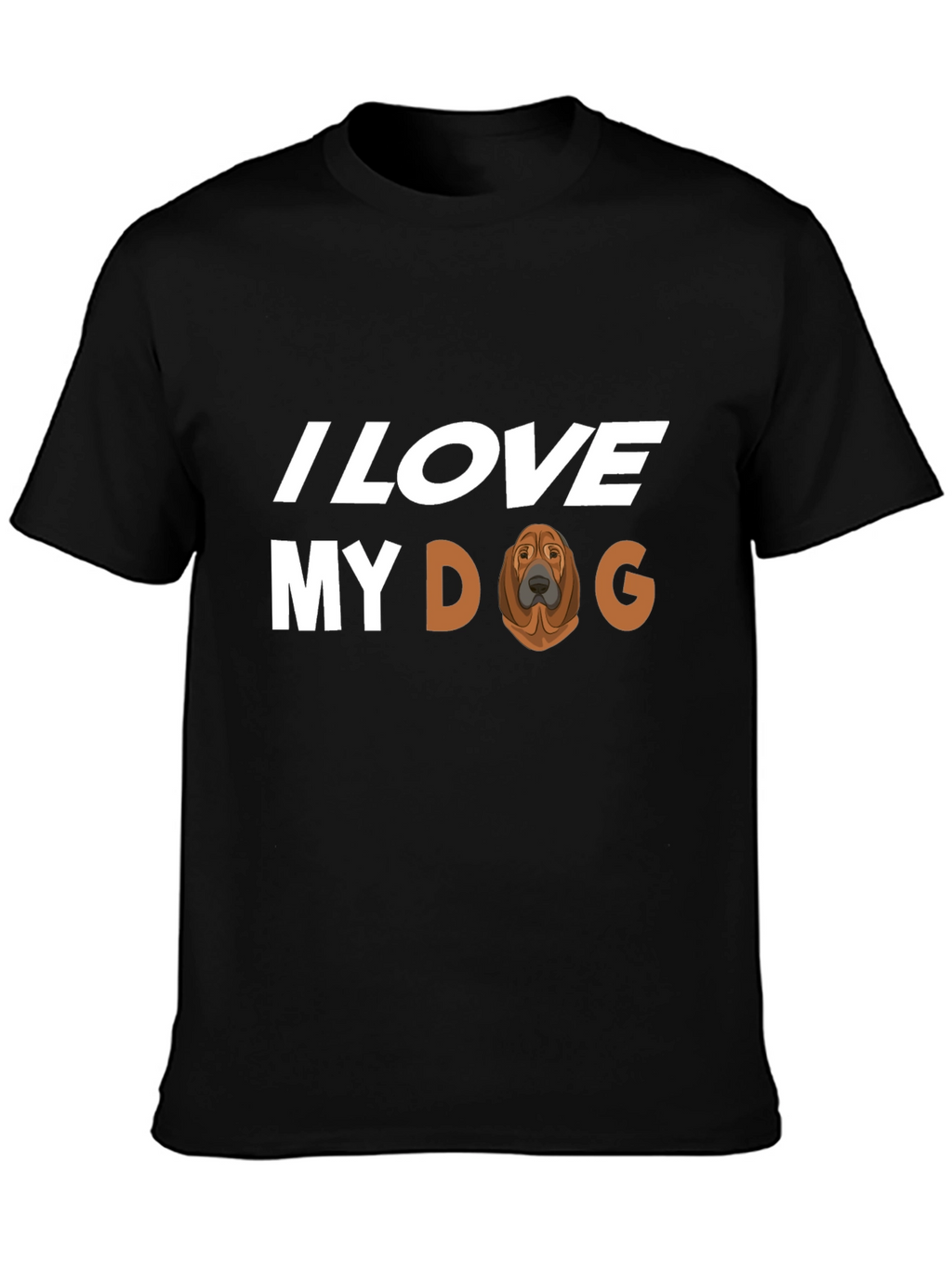 I Love My Dog T-Shirt Dog Breed Tee
