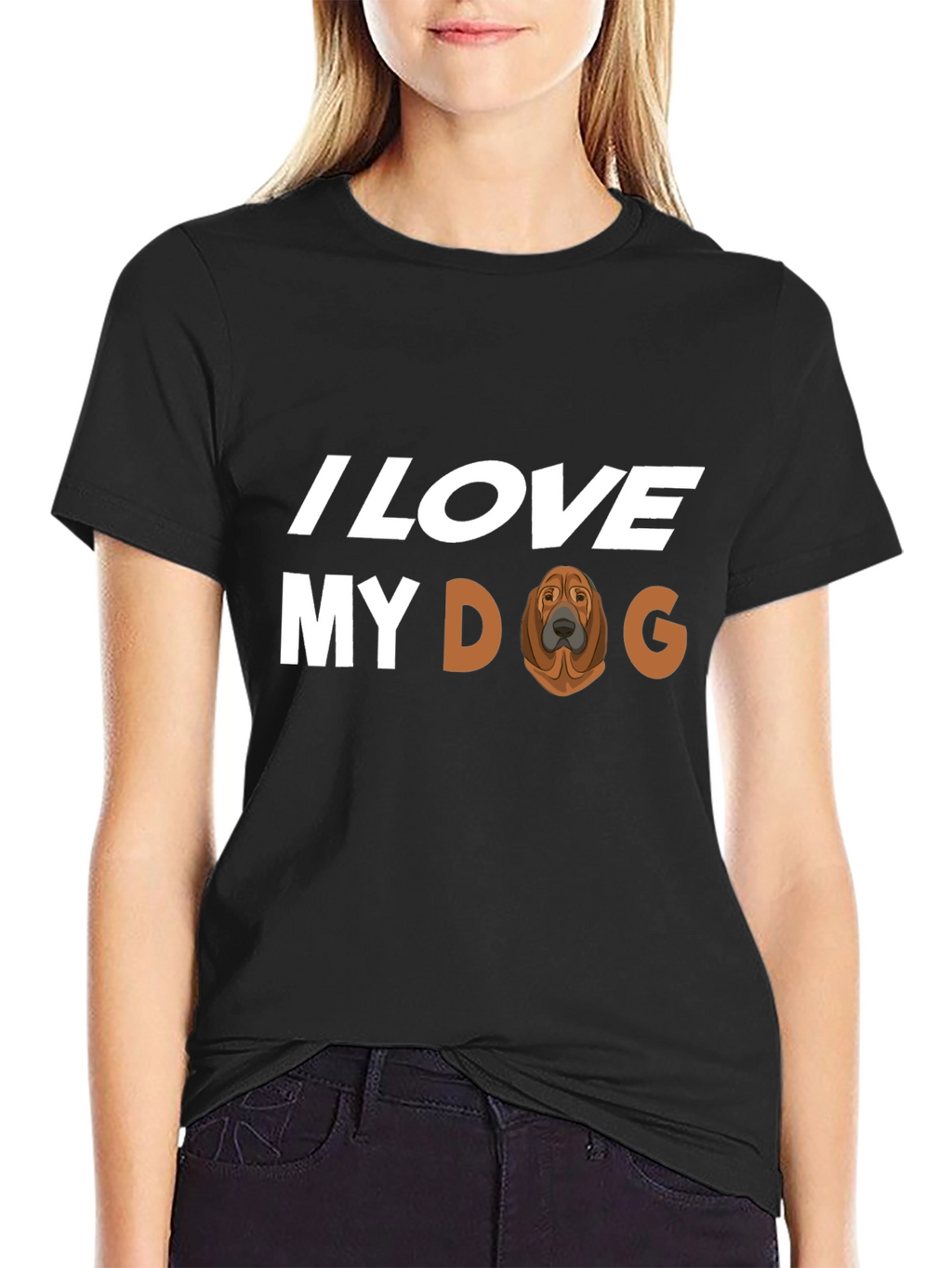 I Love My Dog T-Shirt Dog Breed Tee