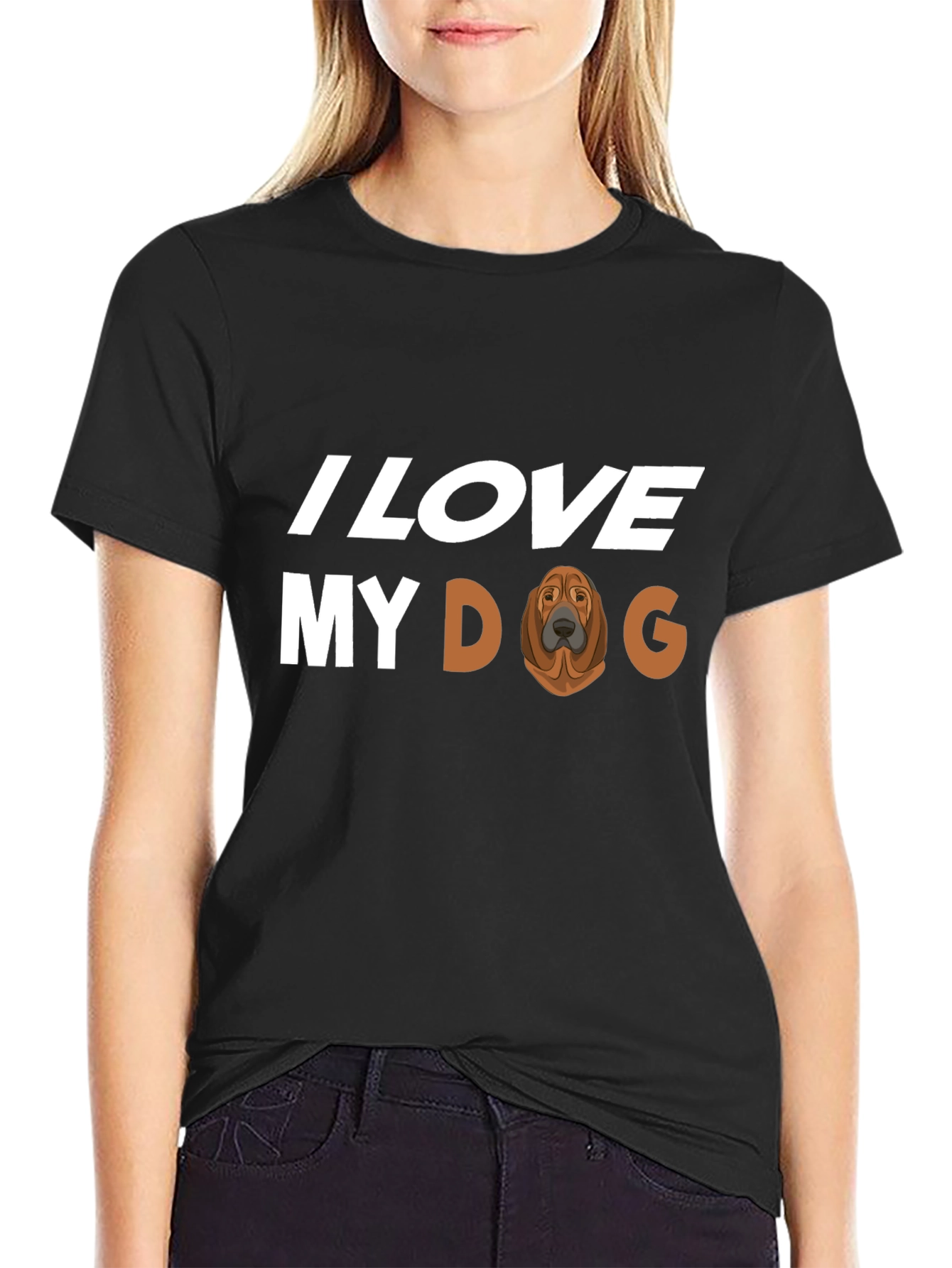 I Love My Dog T-Shirt Dog Breed Tee