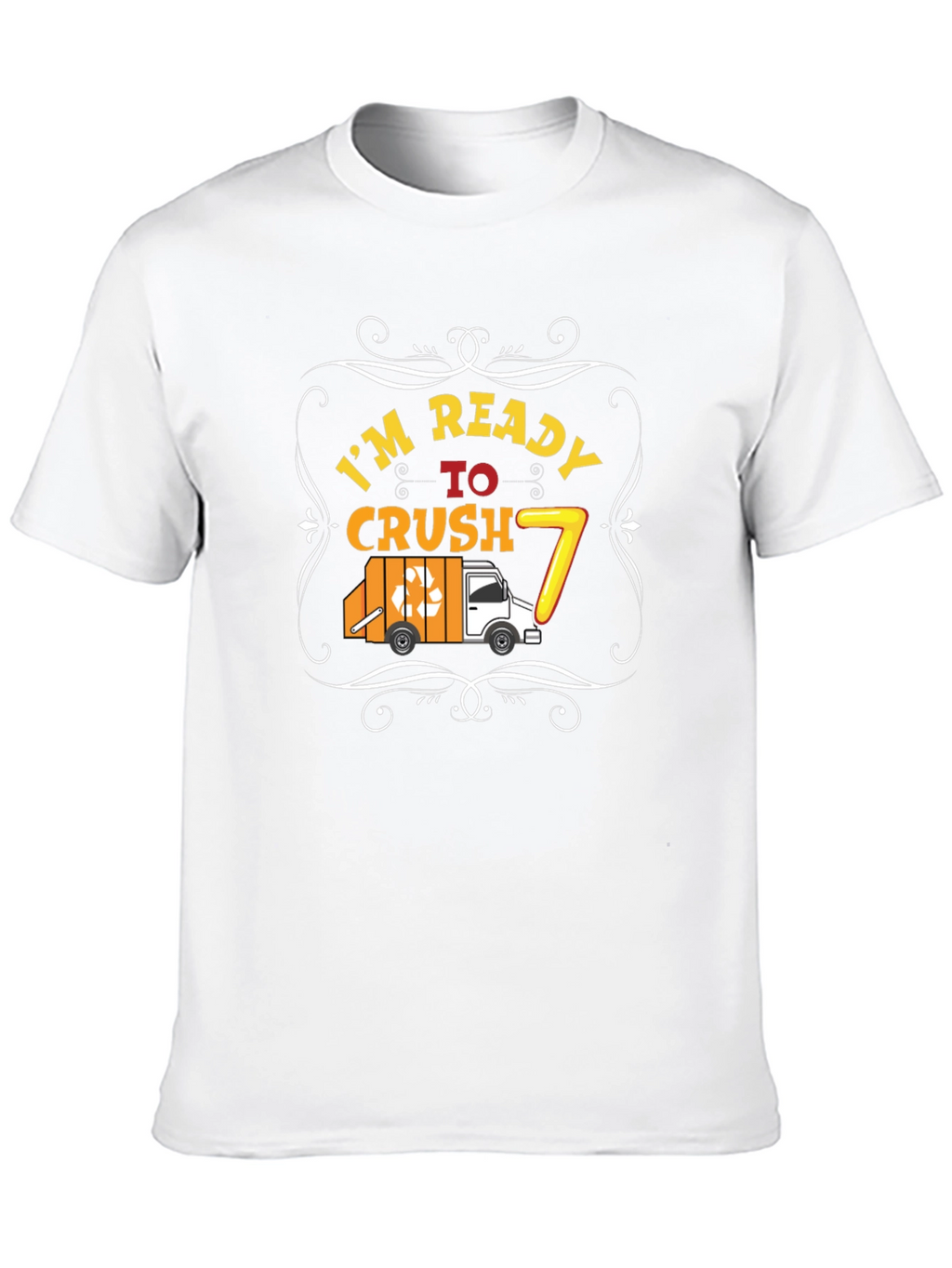 Ready to Crush 7th Birthday T-Shirt