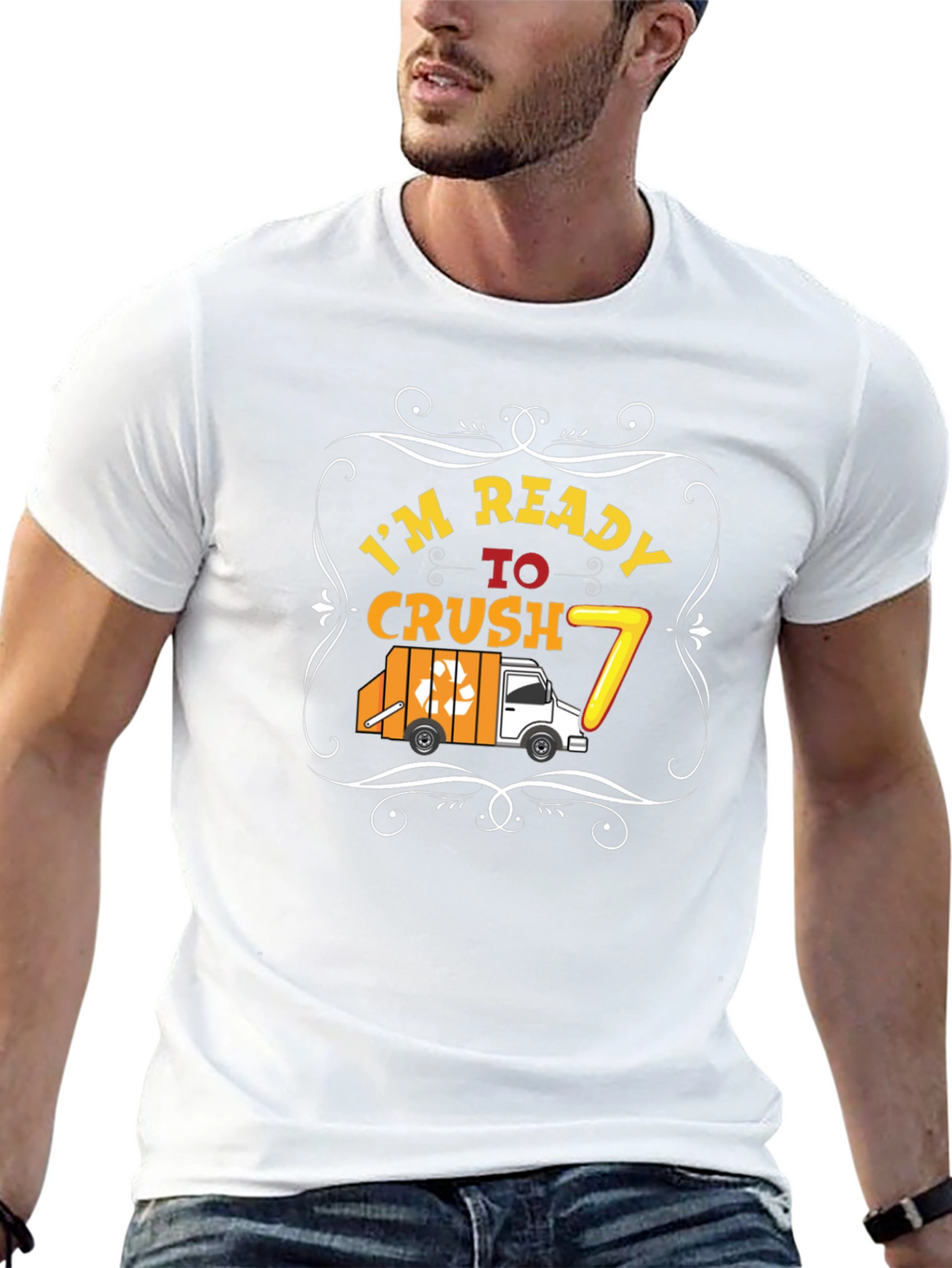 Ready to Crush 7th Birthday T-Shirt