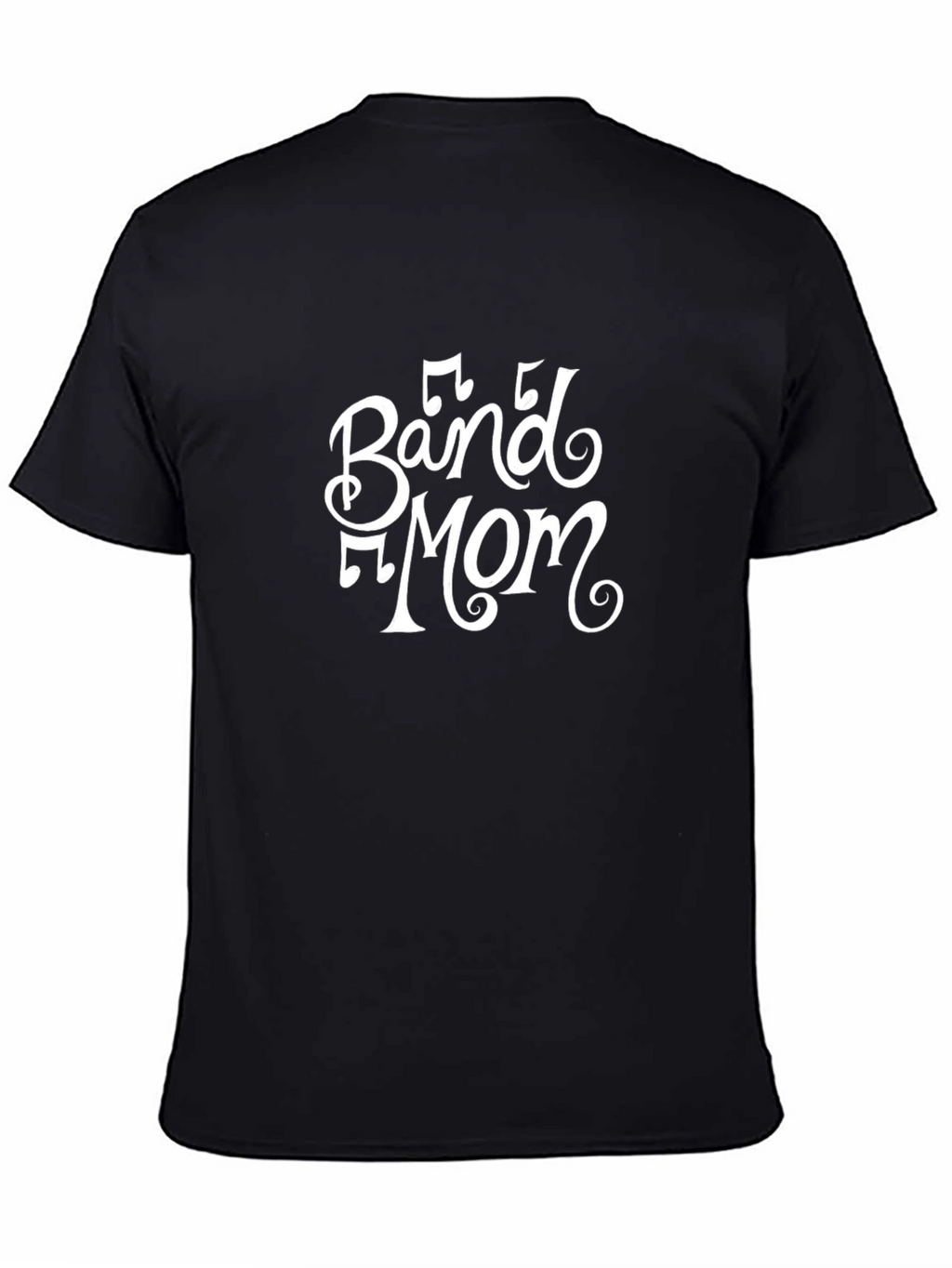 Band Mom Black T-Shirt - Music Lover Tee