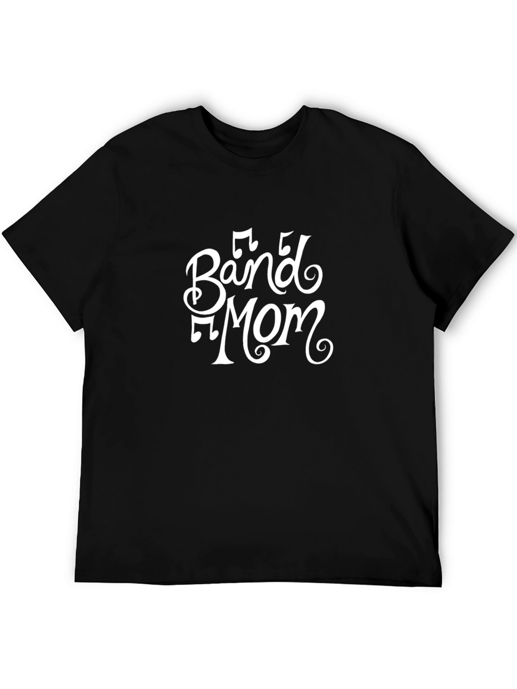 Band Mom Black T-Shirt - Music Lover Tee