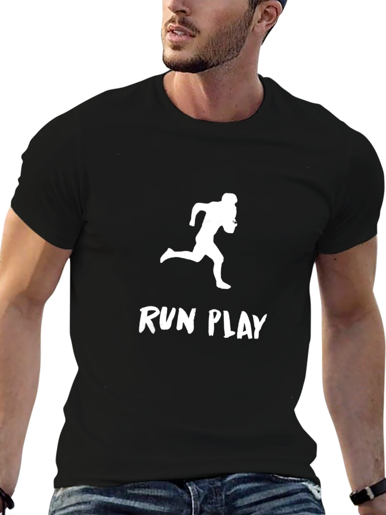 Run Play T-Shirt - Football Design Tee