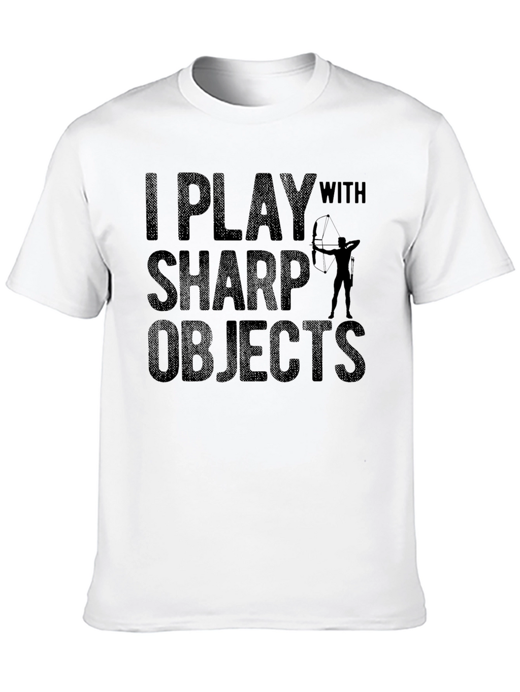 I Play With Sharp Objects Graphic Tee